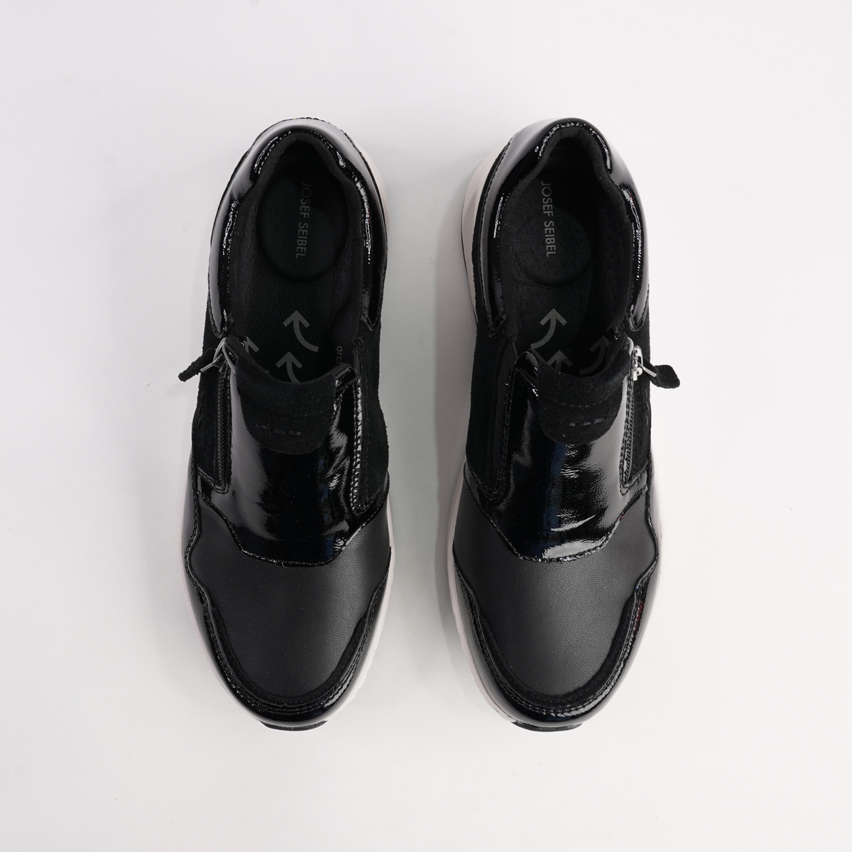 Lissi 04 Schwarz Leather Sneakers