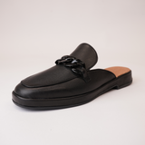 Lewis Black Leather Loafers