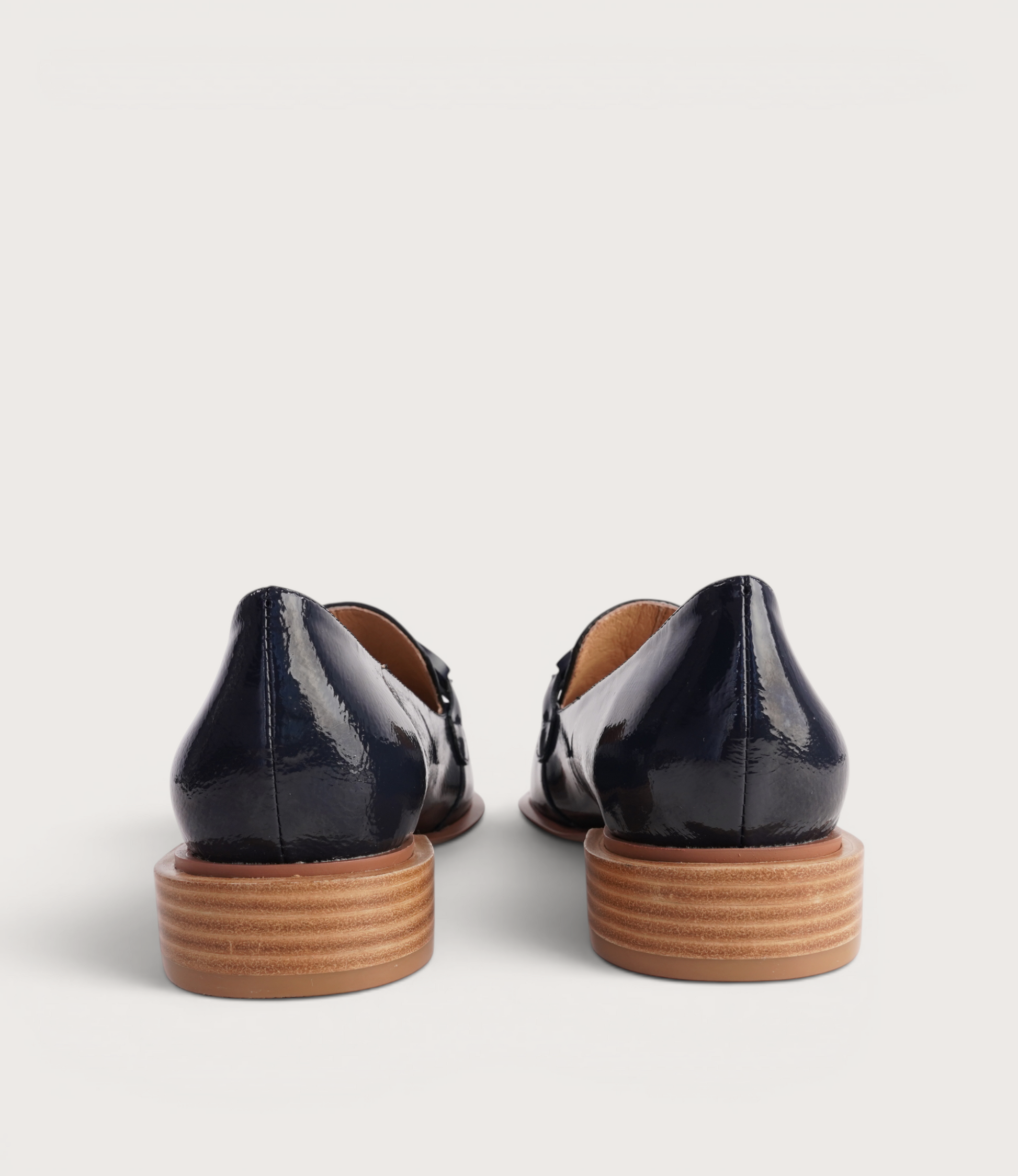 Elliotts Navy Patent/ Navy Leather Loafers