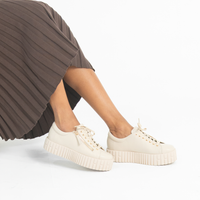Bongoe Vanilla Leather Sneakers