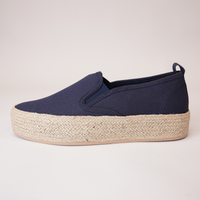 Candi Navy Espadrille Flats