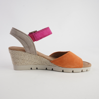 Winifred Mandarin/ Pink Leather Sandals