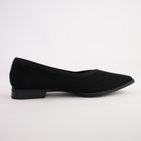 Syra Black Flats - LOS CABOS | Shouz