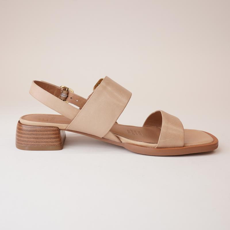 Tegean Tan Leather Heels