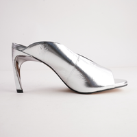 Xalina Silver Heels - NU BY NEO | Shouz