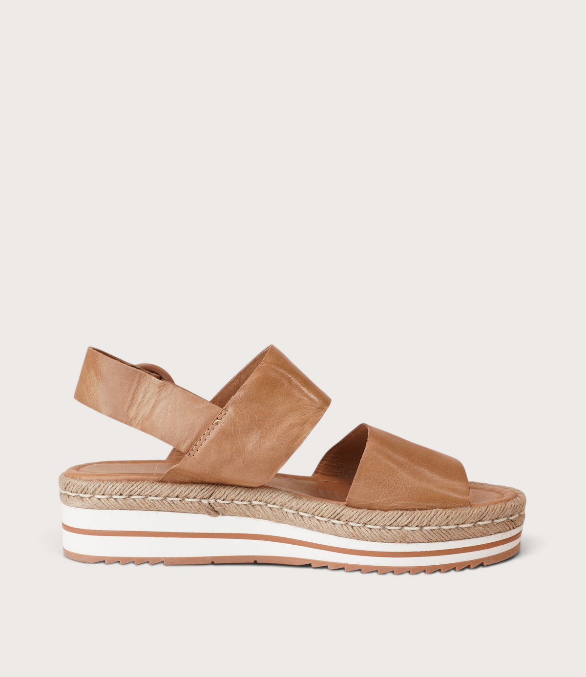 Atha Dark Tan Leather Sandals