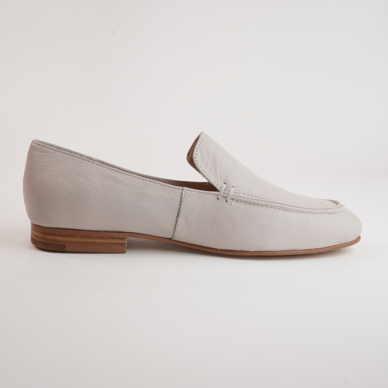 Inchic Nougat Leather Loafers