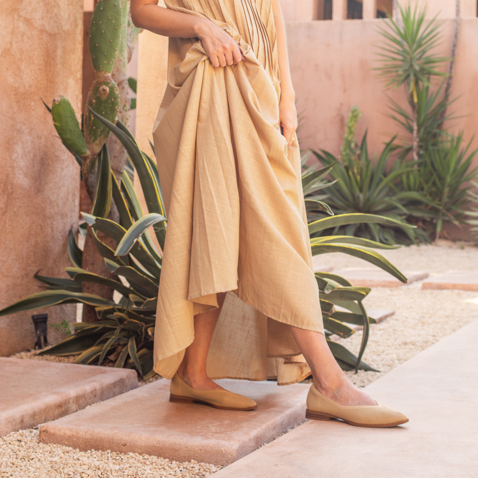 Syra Caramel Flats - LOS CABOS | Shouz