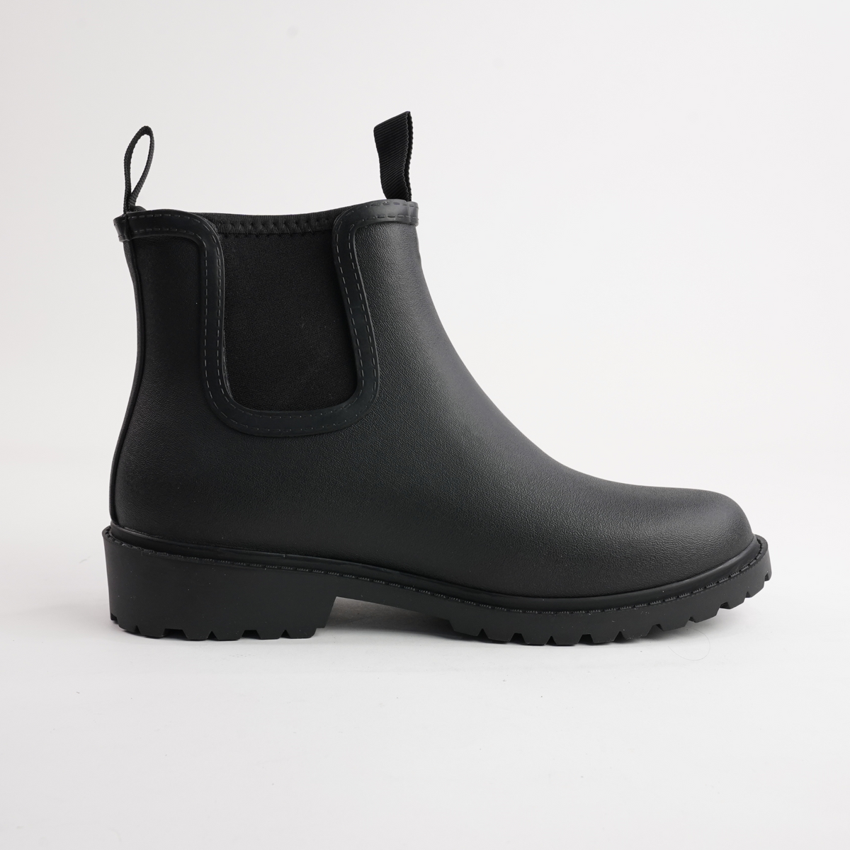 Splashy Black/ Black Gumboots