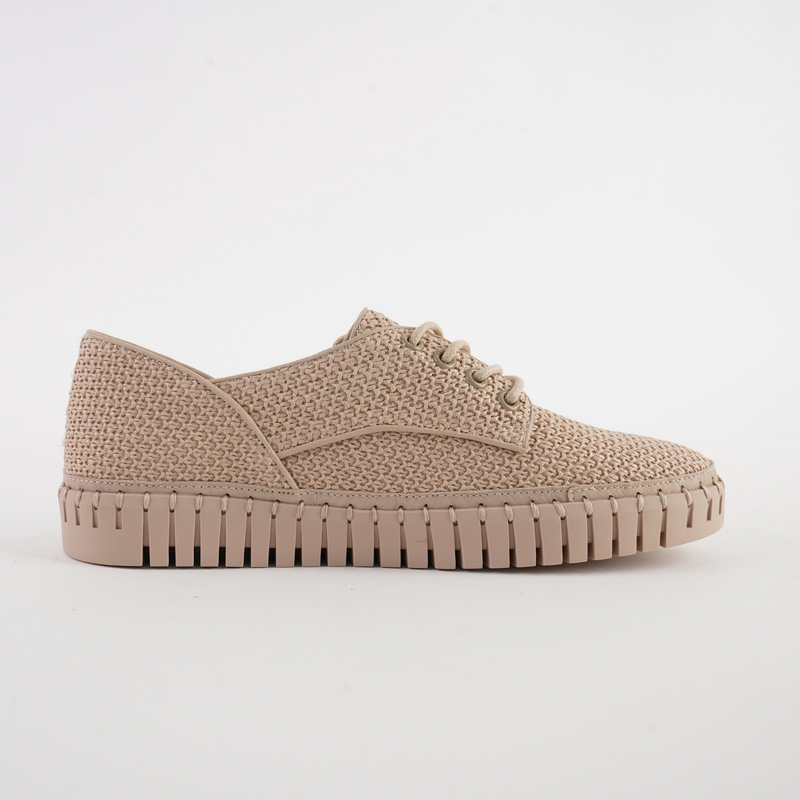 Hamburg Natural Raffia Sneakers