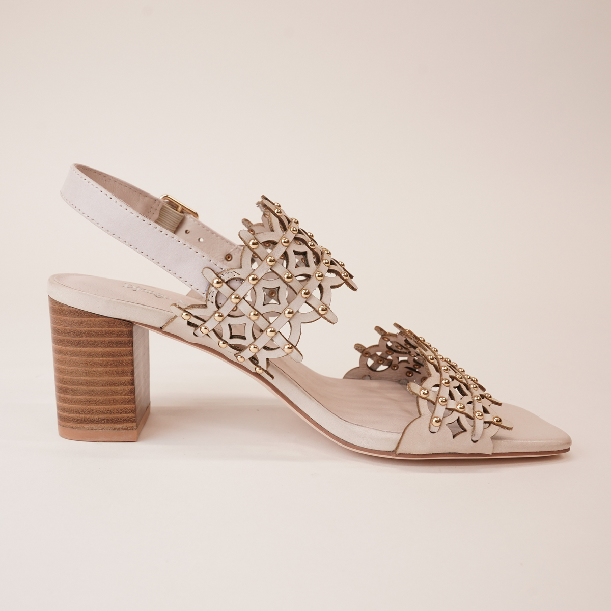 Jully Nude Leather Heels - DJANGO AND JULIETTE | Shouz