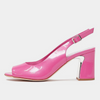 Kianna Bright Pink Patent Leather Heels