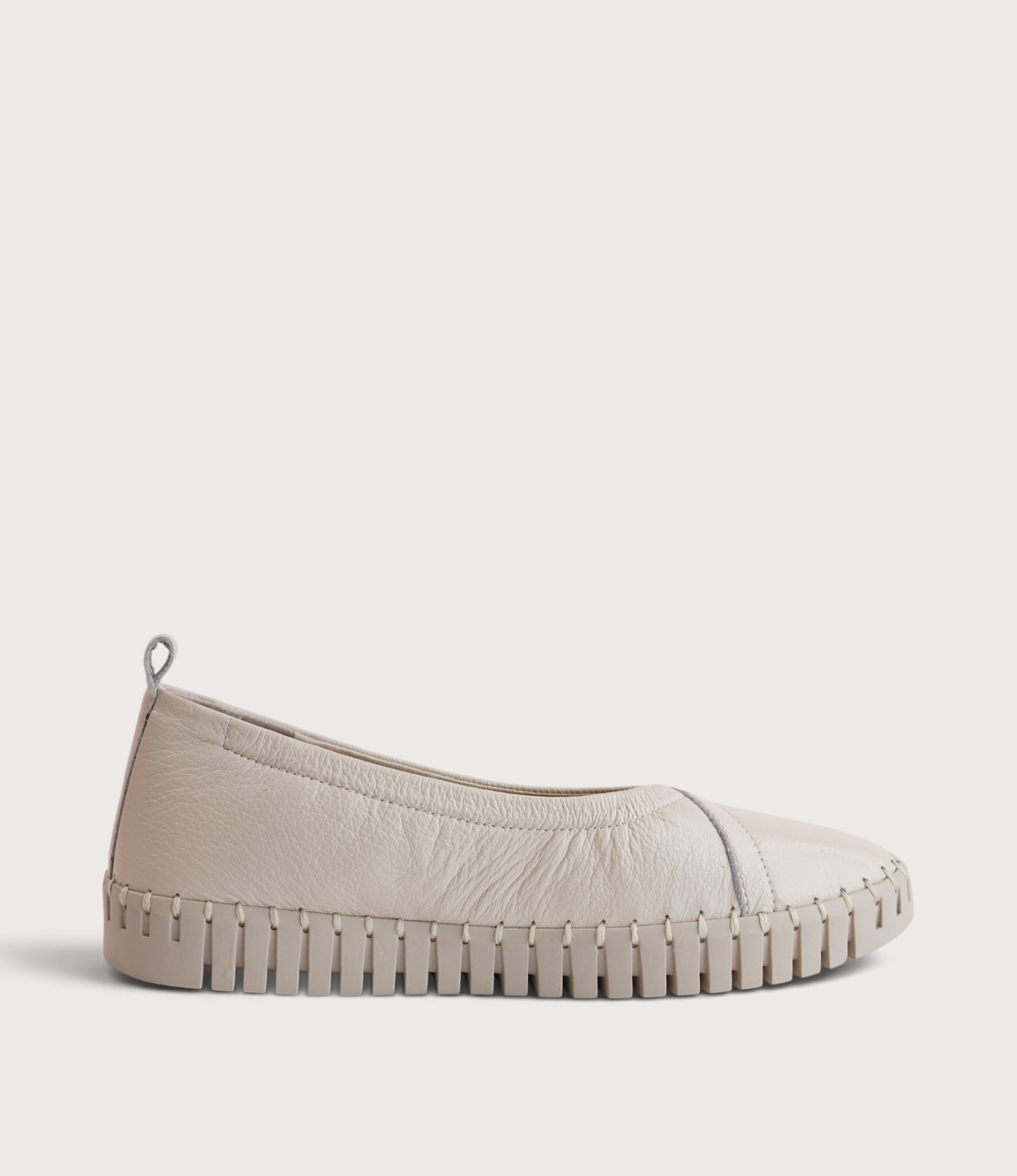 Heaton Milk/ Milk Ballet Flats