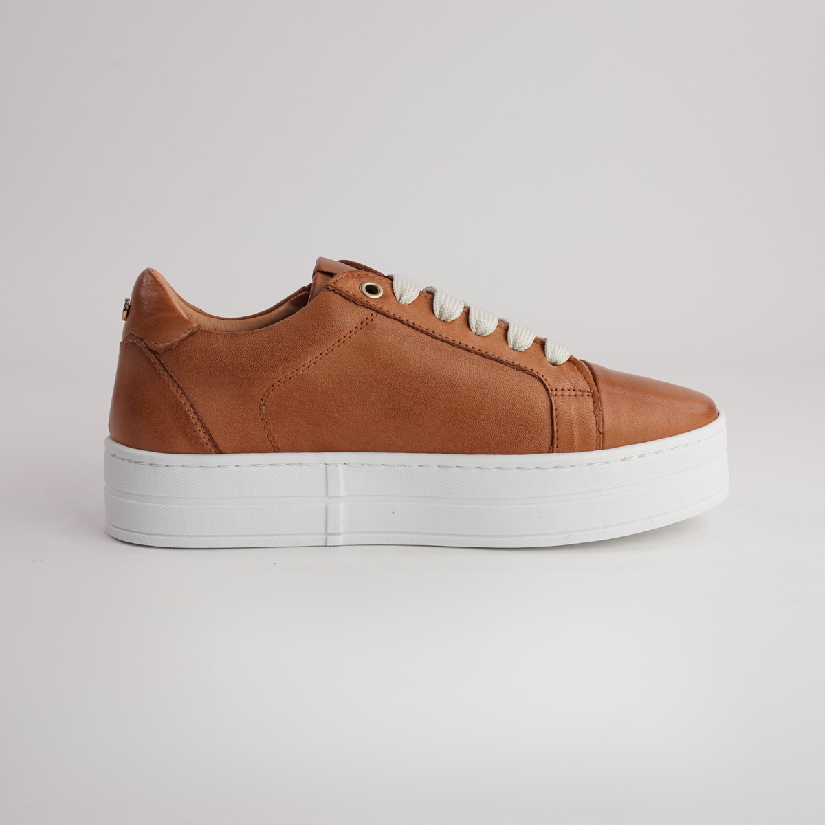 Abbey Coconut Leather Sneakers