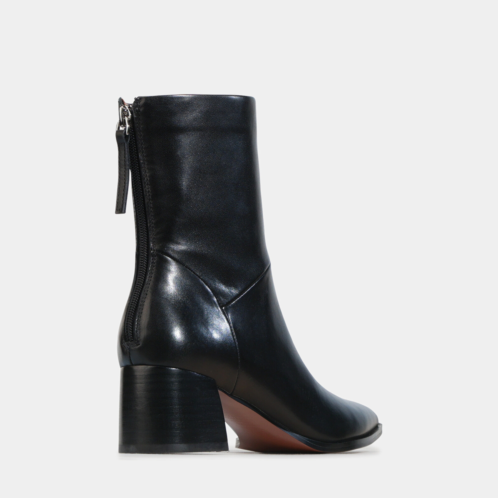 Auroa Black Leather Ankle Boots - EOS FOOTWEAR | Shouz