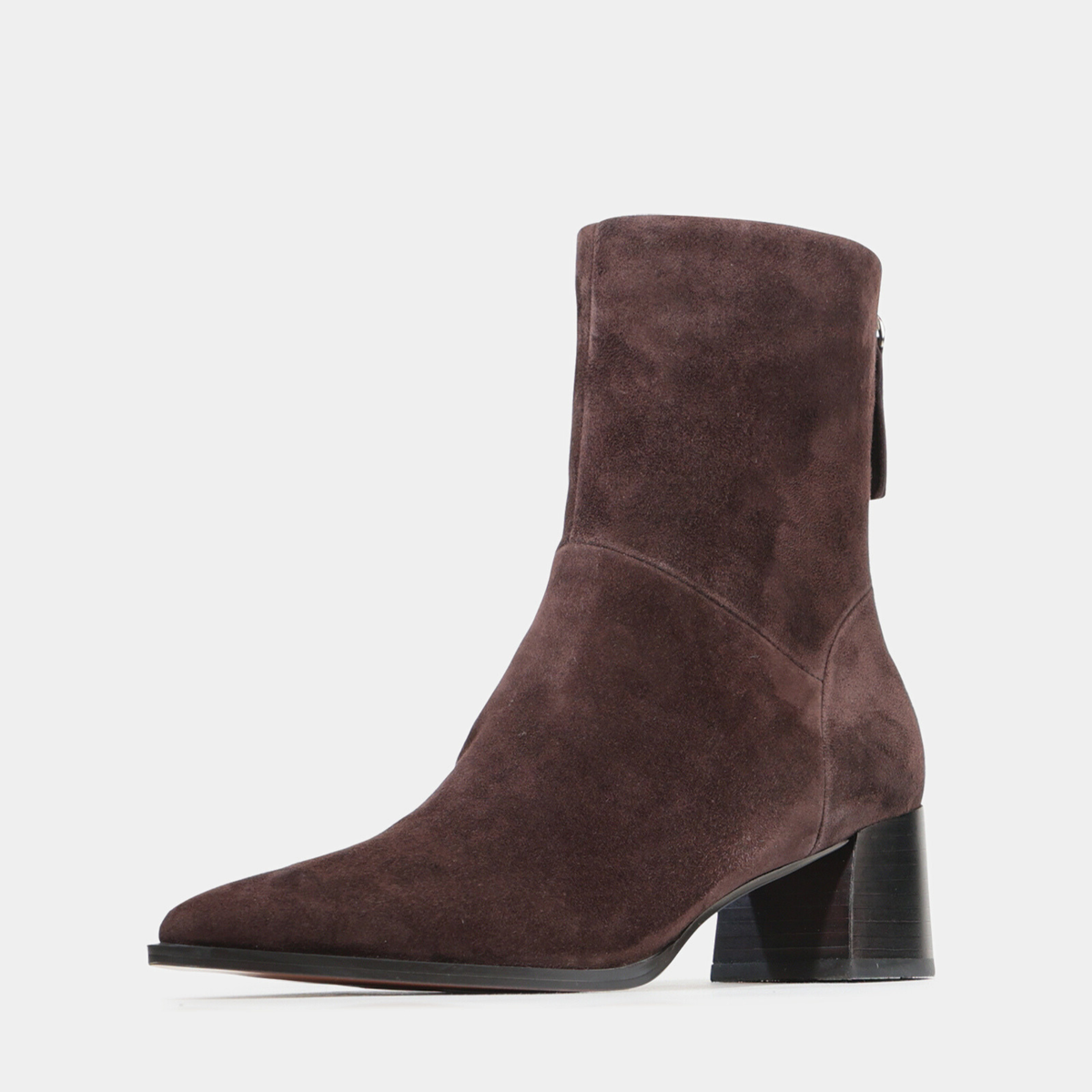 Auroa Cocoa Suede Ankle Boots - EOS FOOTWEAR | Shouz