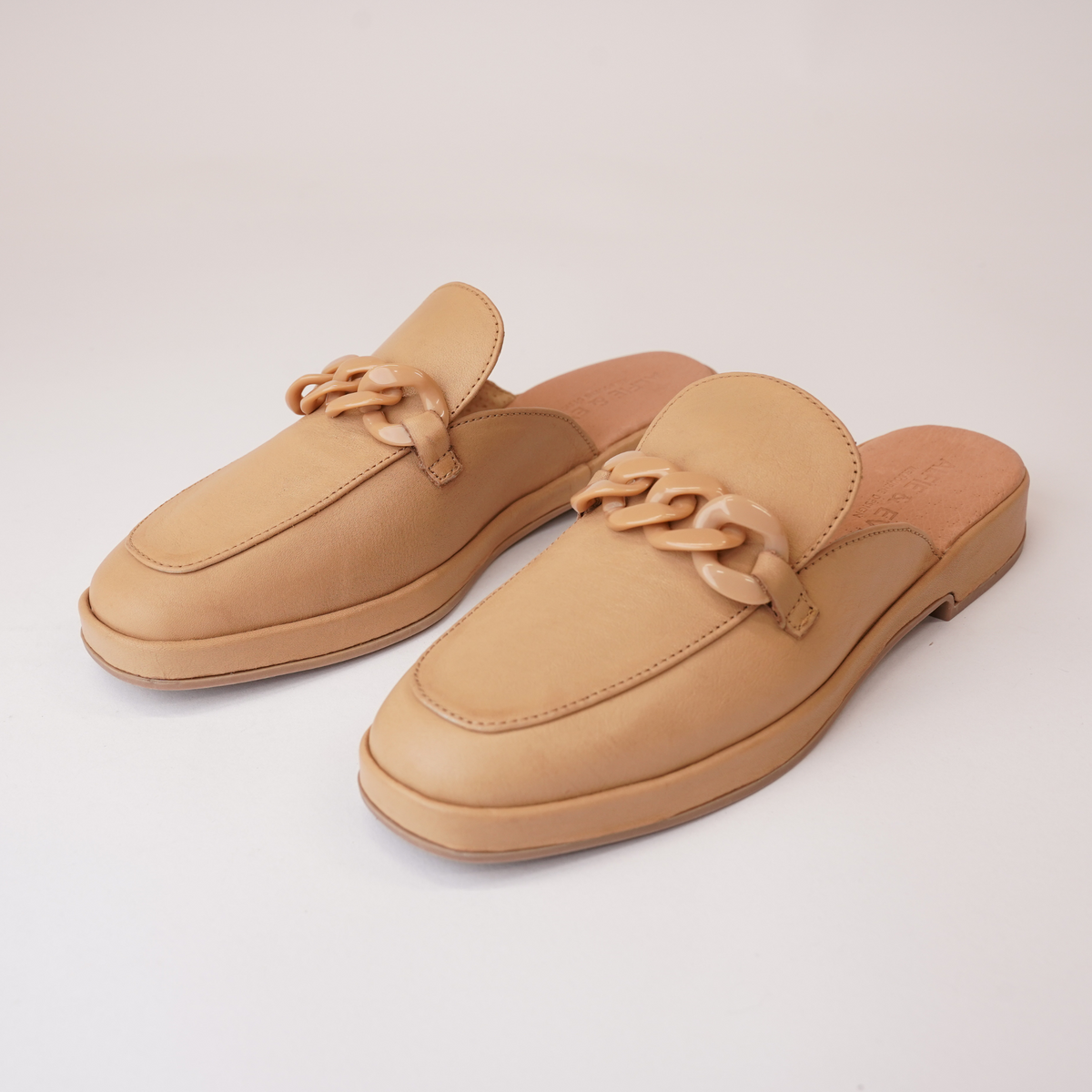 Lewis Camel Leather Loafers