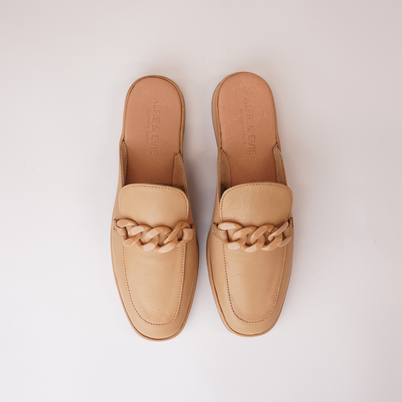 Lewis Camel Leather Loafers