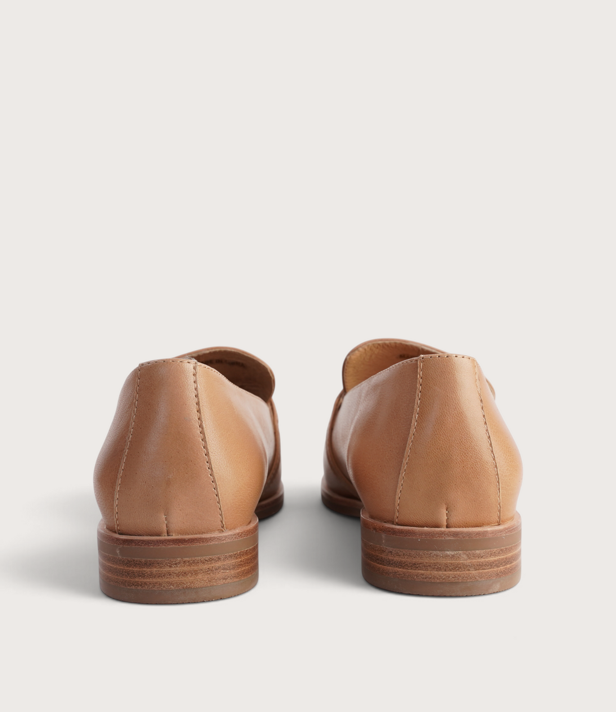 Damon Tan Leather Loafers