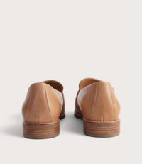 Damon Tan Leather Loafers