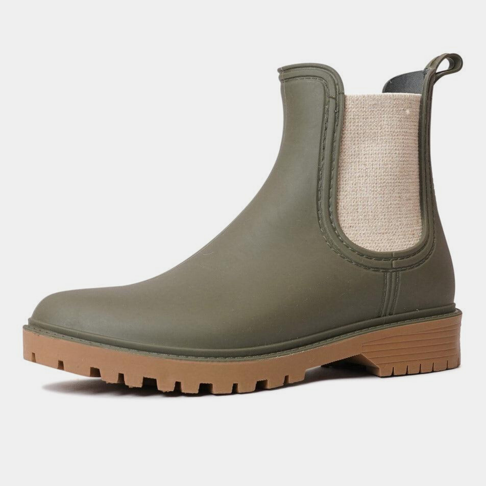 Laurina Olive Gumboots by Diana Ferrari Shouz