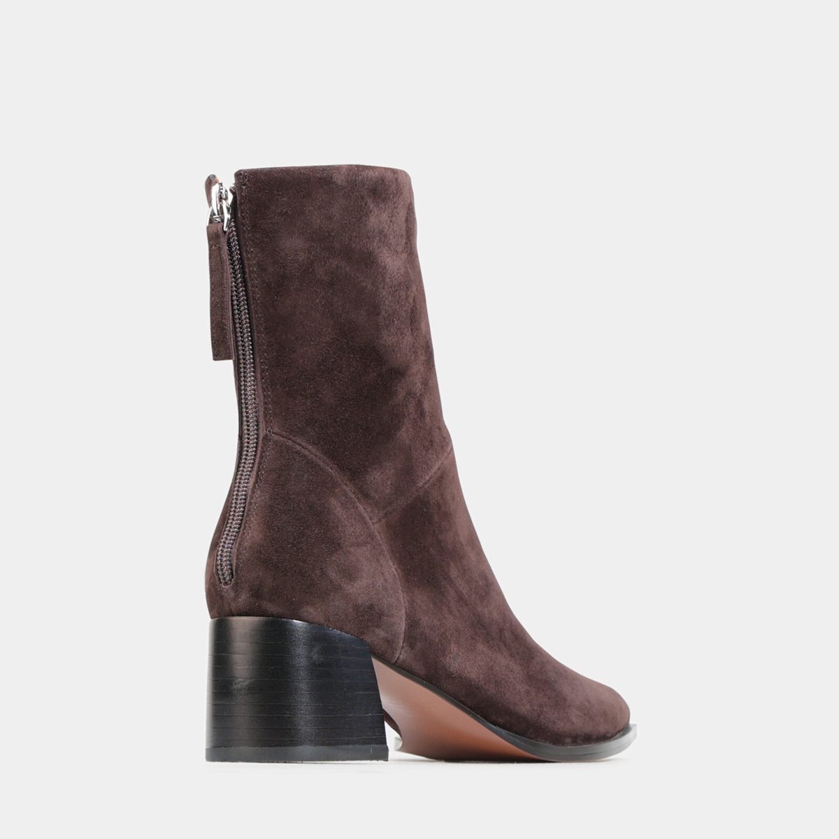 Auroa Cocoa Suede Ankle Boots - EOS FOOTWEAR | Shouz