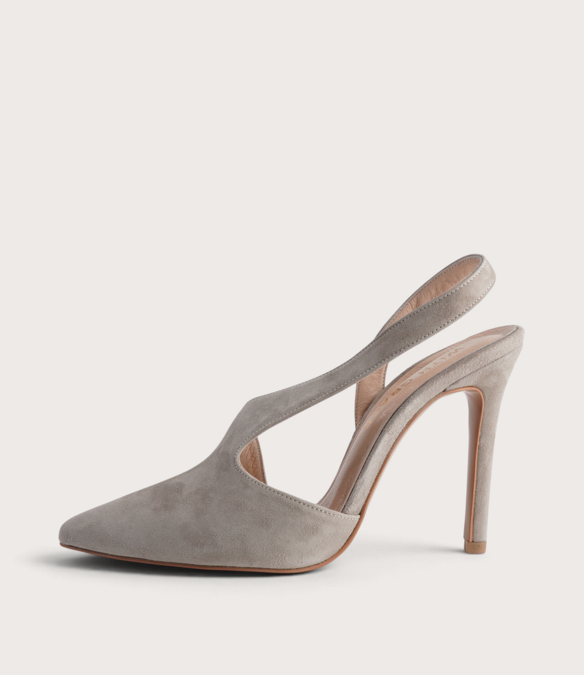 Serena Mink Suede Heels