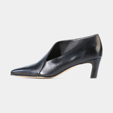 Kit Black Leather Heels - EOS FOOTWEAR | Shouz