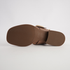Ikam Pecan Leather Sandals