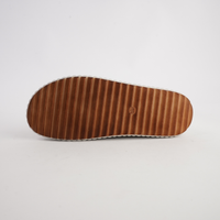 Sonny Black Leather Slides