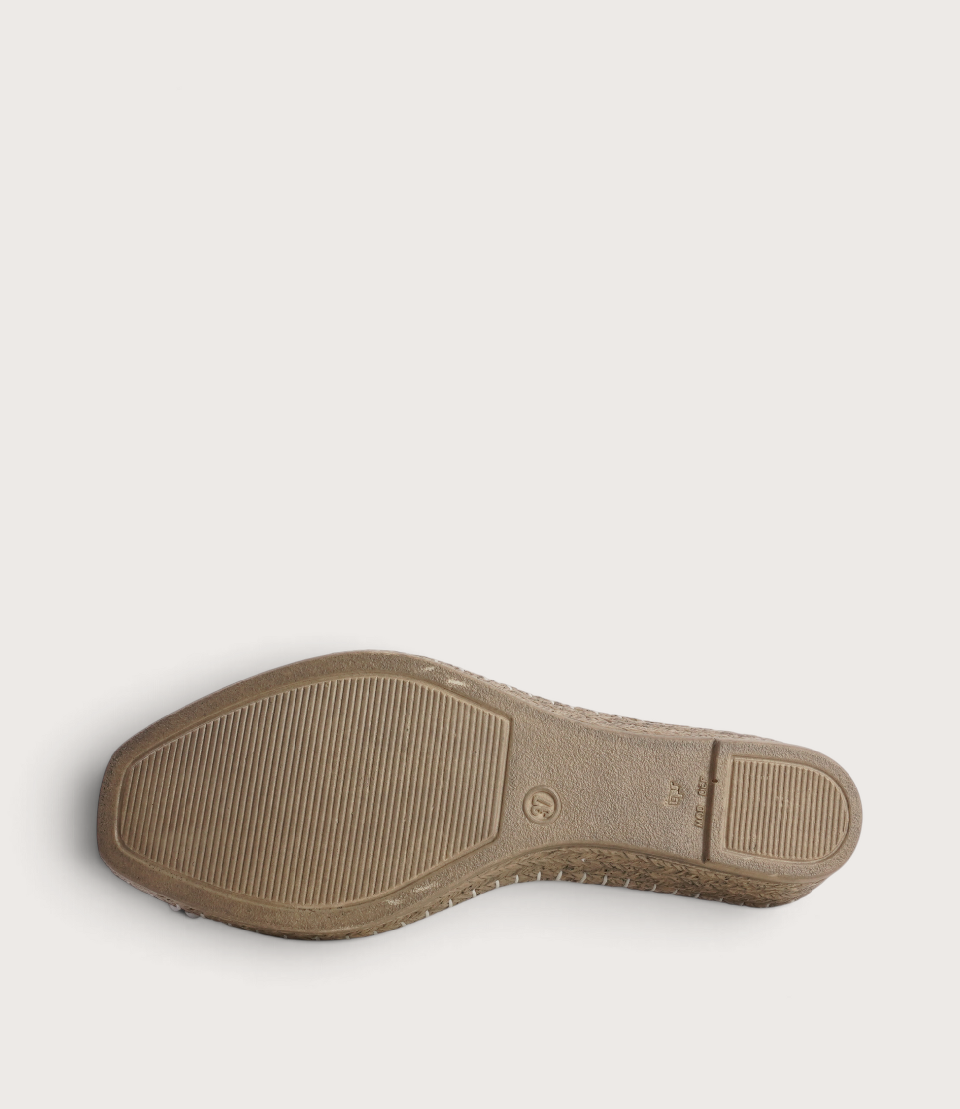 Erica White Leather Espadrille Wedges