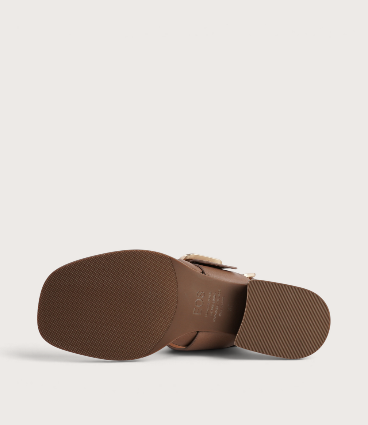 Ikam Pecan Leather Sandals