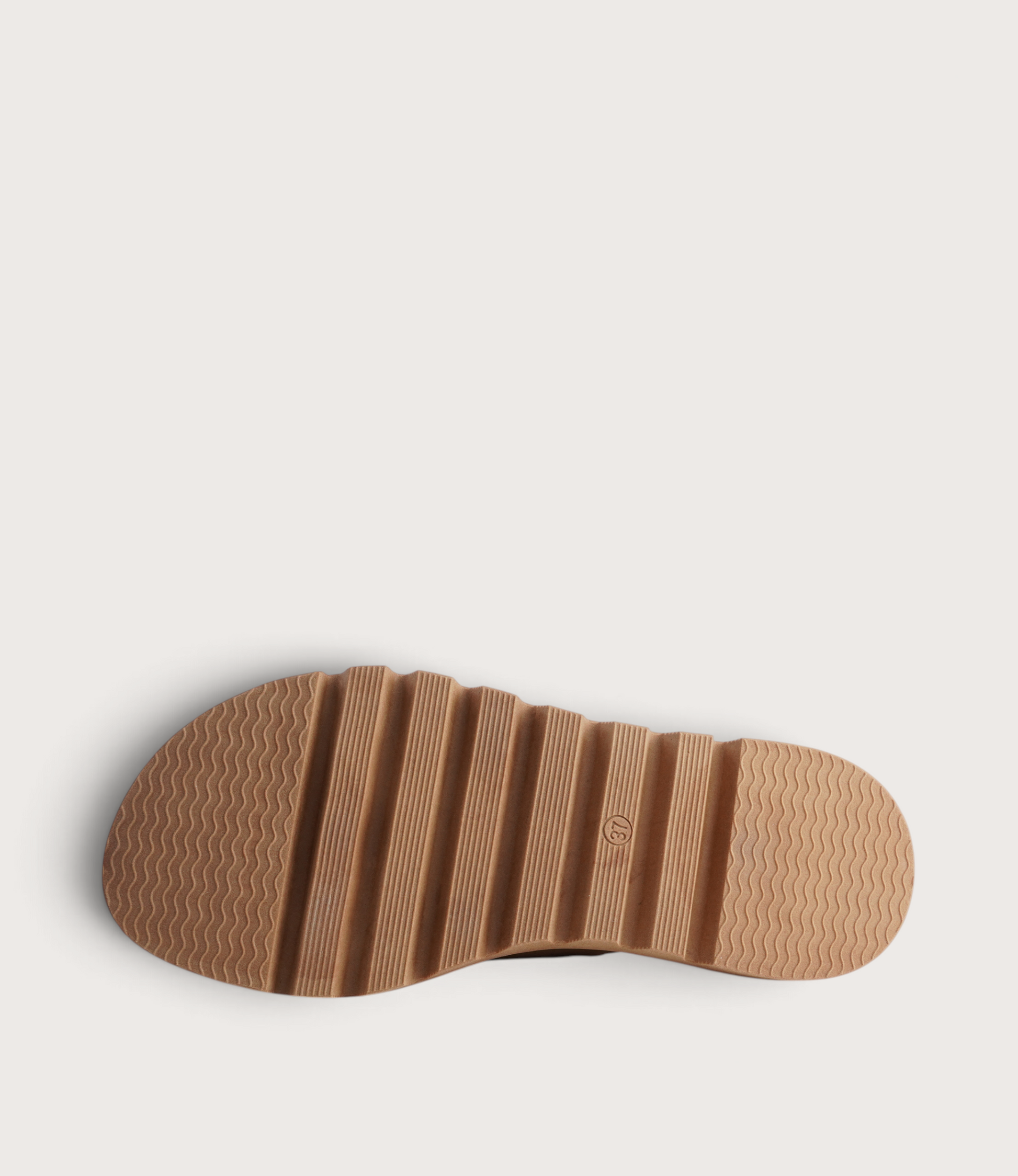 Sasi Cappuccino Leather Sandals