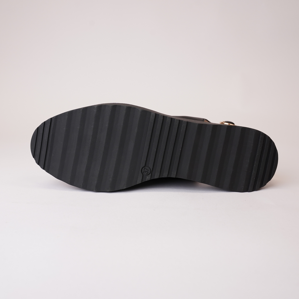 Olissas Black/ Black Sole Leather Loafers - TOP END | Shouz