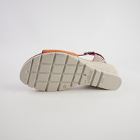 Winifred Mandarin/ Pink Leather Sandals