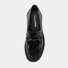 Zoey Black Patent Leather Loafers