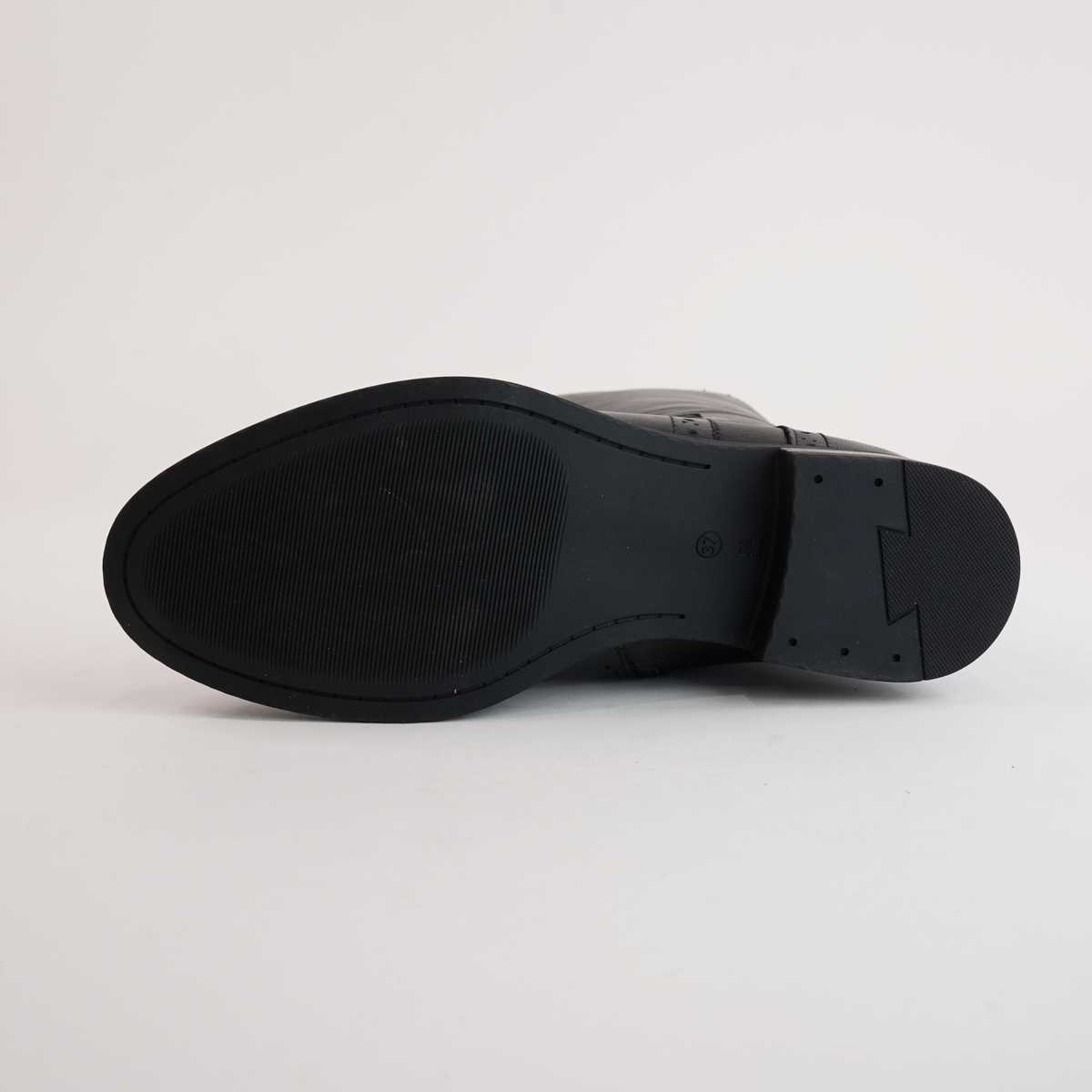 Garda Black Leather Boots