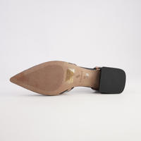 Munich Ocelot Patent Leather Flats - WITH GRACE | Shouz