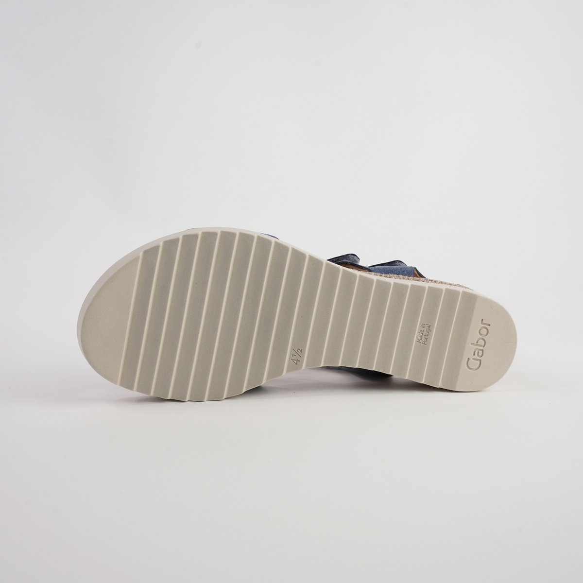 Ruth Denim Leather Sandals - GABOR | Shouz