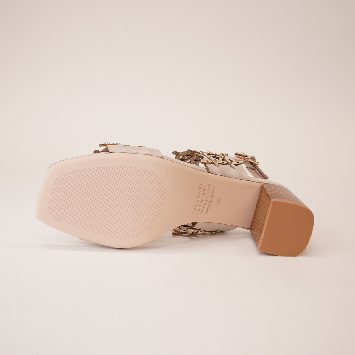 Jully Nude Leather Heels - DJANGO AND JULIETTE | Shouz