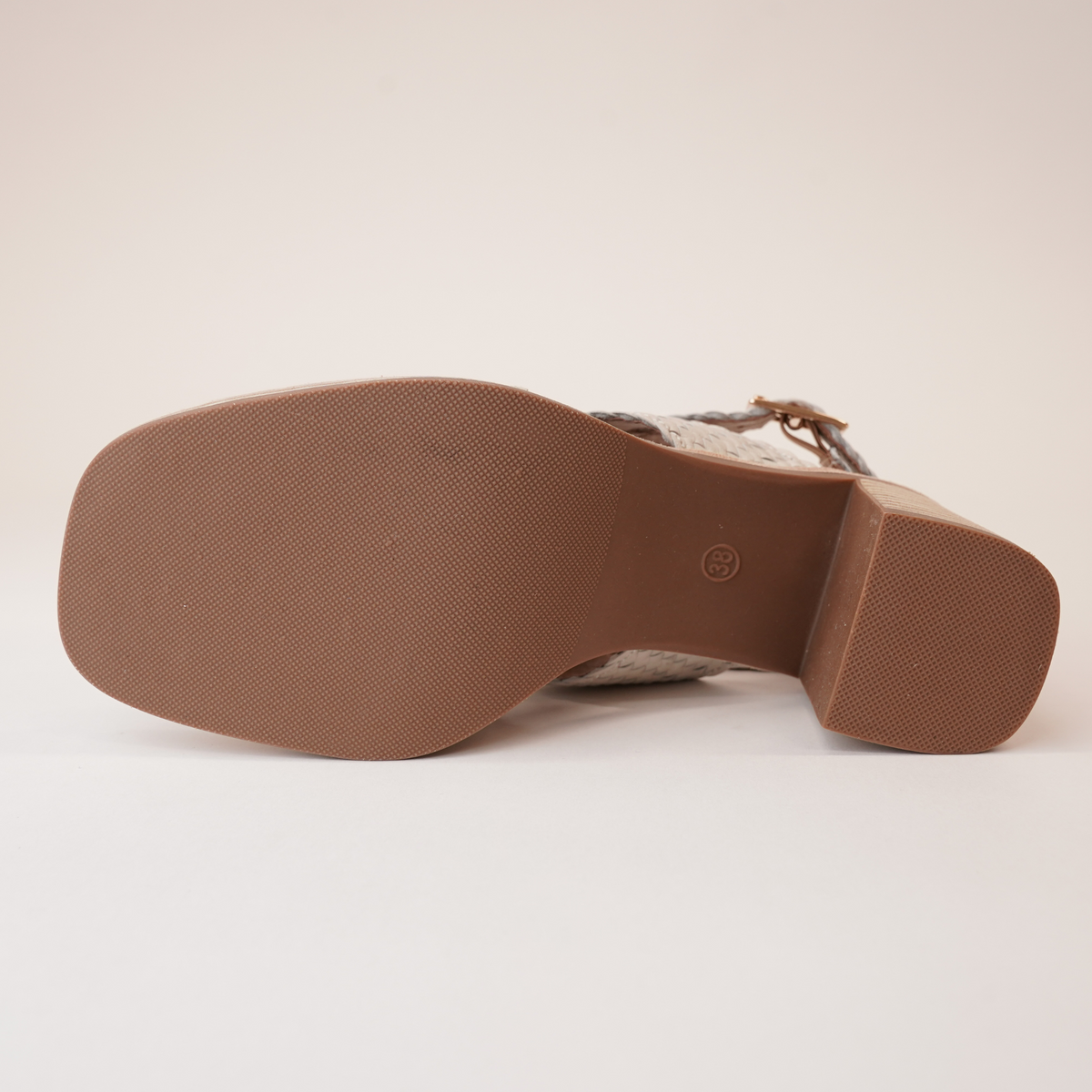 Amuse Cream Leather Heels - ALFIE AND EVIE | Shouz