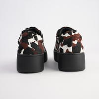 Wolfie Black Choc Cow/ Black Sole Sneakers