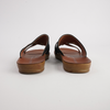 Bride Black Raffia Slides