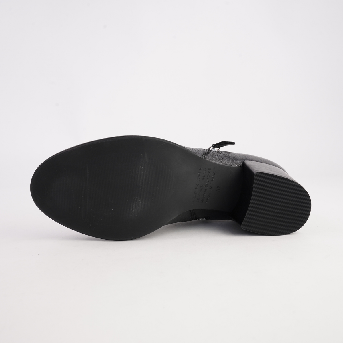 Mitysue Black.Leather/ Black Boots - DJANGO AND JULIETTE | Shouz