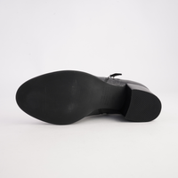 Mitysue Black.Leather/ Black Boots - DJANGO AND JULIETTE | Shouz