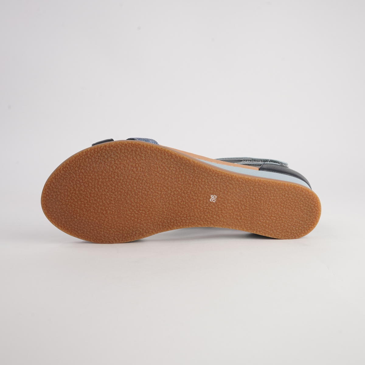 Hayzel Denim Multi Leather Sandals - DJANGO AND JULIETTE | Shouz