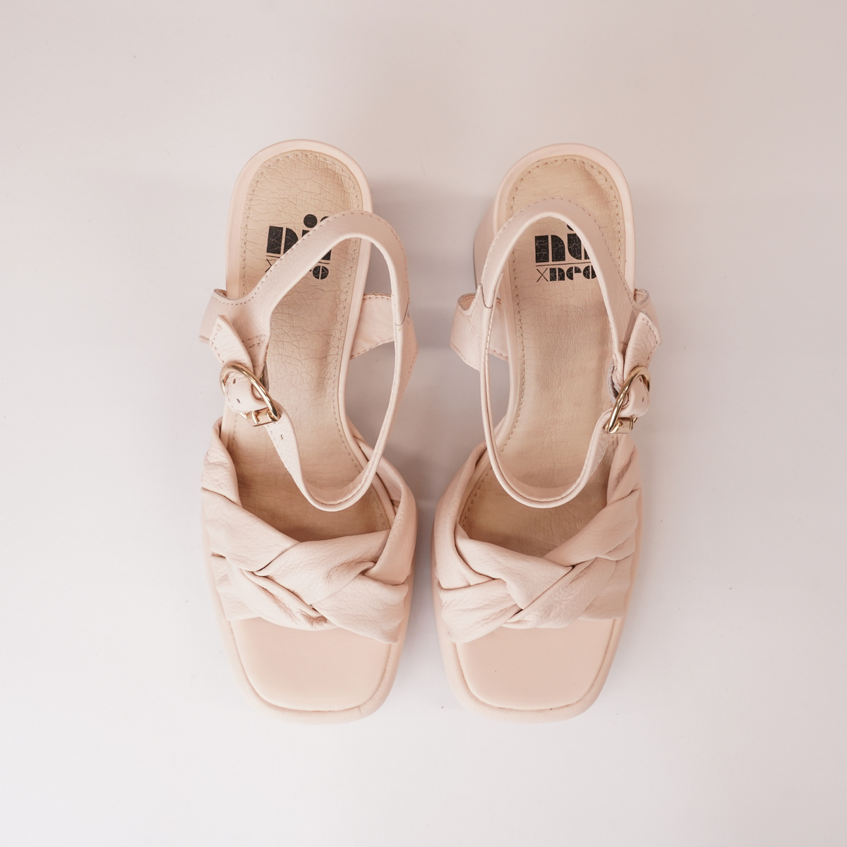 Zena Rosa Leather Heels - NU BY NEO | Shouz