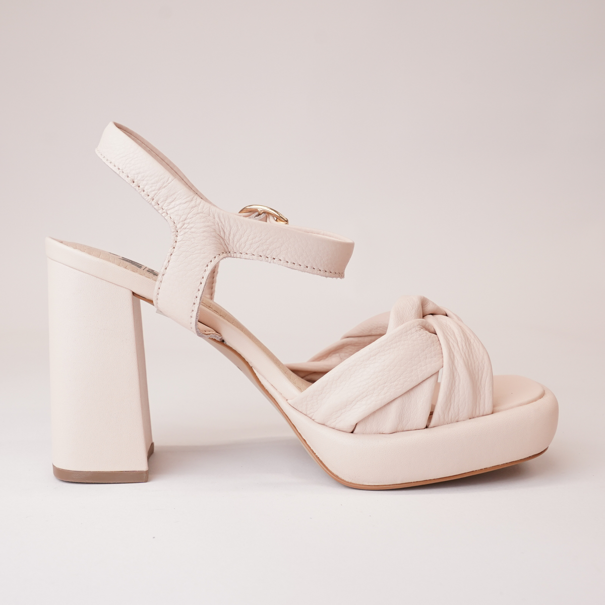 Zena Rosa Leather Heels - NU BY NEO | Shouz