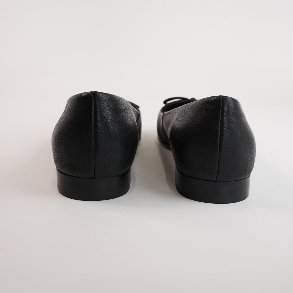 Ildiko Black Patent/ Black Leather Ballet Flats - DJANGO AND JULIETTE | Shouz