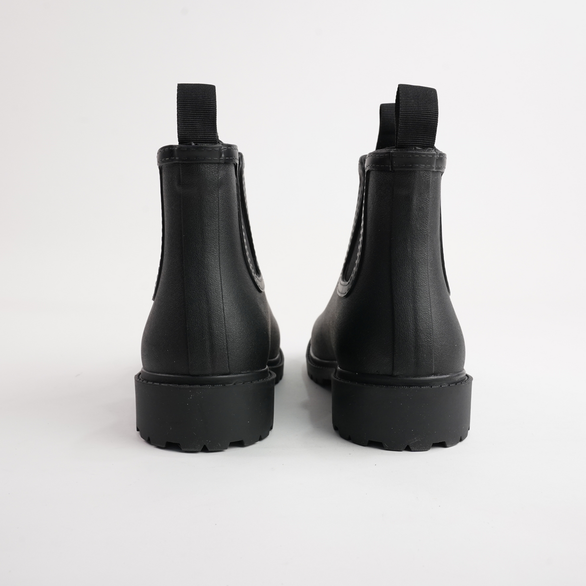 Splashy Black/ Black Gumboots